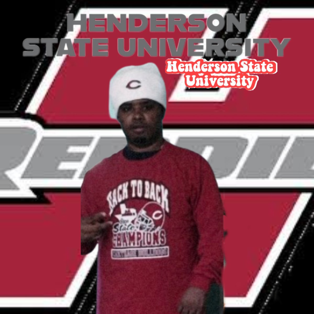 sle24gexx's tweet image. #AGTG 100% #COMMITTED To Henderson State University!🔴⚪️ #NoMereBeast #FAMILY #GoReddies @HendersonStateU @ReddiesFB @gabrieldbrooks @CarthageISD @CarthageHS @carthagedawgs @TylerJrCollege @RyanSilapan
