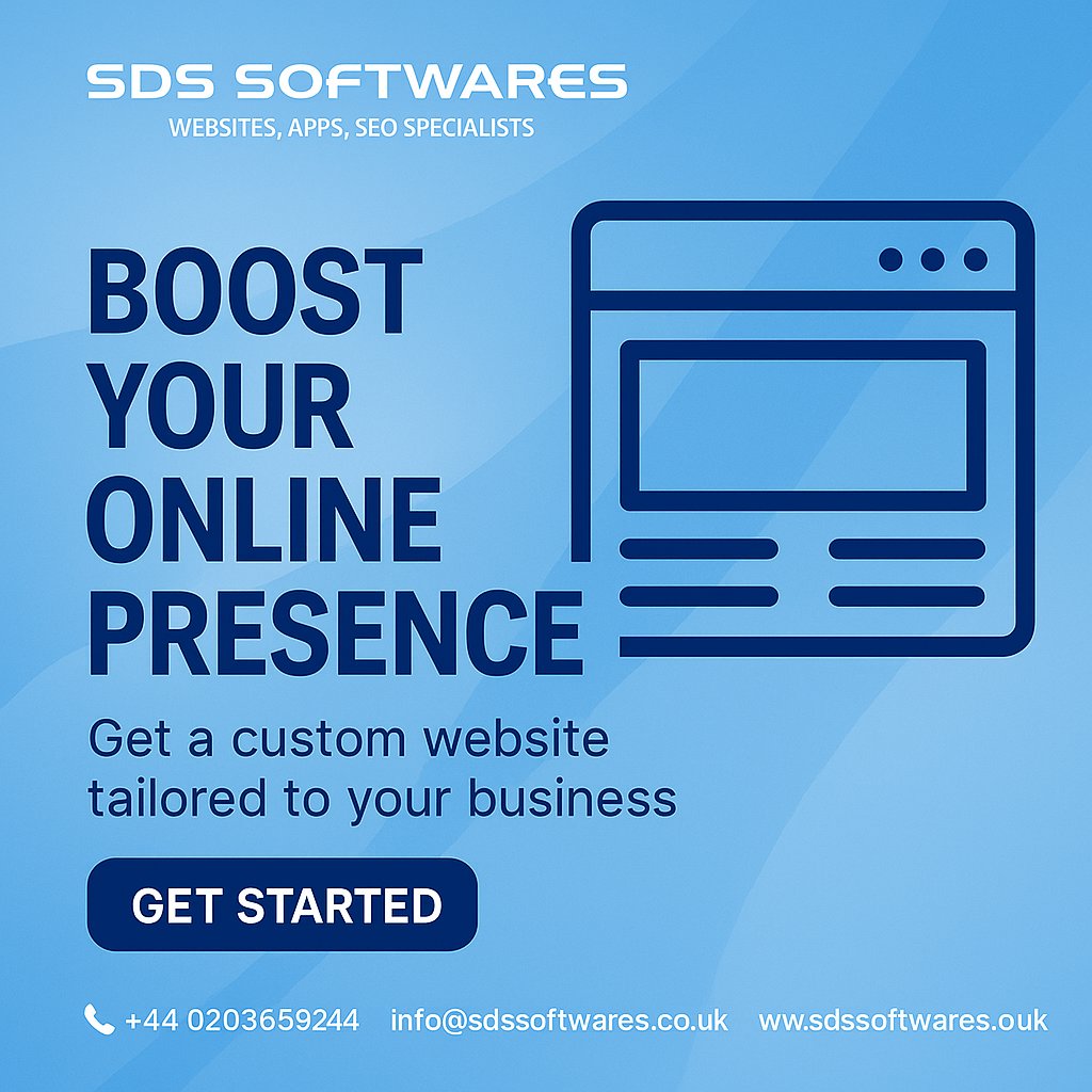 SDSSoftwares's tweet image. 💬 “A strong online presence starts with a website that actually works.”

#sdssoftwares #webdesign #tech #digitalgrowth #business