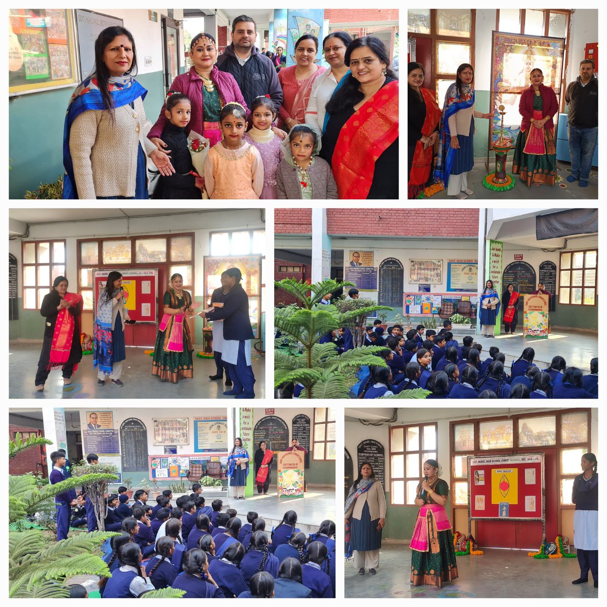 ghs_50's tweet image. #SPICMACAY 
Enriching experience 
#youngminds
@ghs_50 
Sattriya dance💃by
maestro Ms.Seujpriya B Goswami 
disciple of GURU Padam Bhushan 
Shri Jatin Goswami performed 
 graceful spins&amp;amp;madras 
 exploring Indian classical heritage🇮🇳 
@chandigarh_admn @EduMinOfIndia @DselEduMinistry