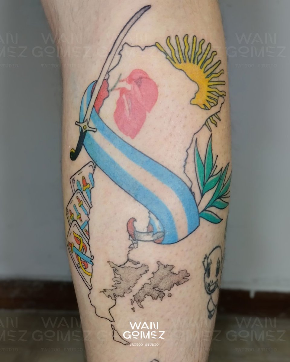 WanGmez's tweet photo. Y acá también, porque nunca había amado tanto hacer un tatuaje, como amé este. 
🇦🇷🇦🇷🇦🇷🇦🇷🇦🇷🇦🇷🇦🇷🇦🇷🇦🇷🇦🇷🇦🇷🇦🇷
#Argentina #Patria #Malvinas https://t.co/KW1ltsZrYk