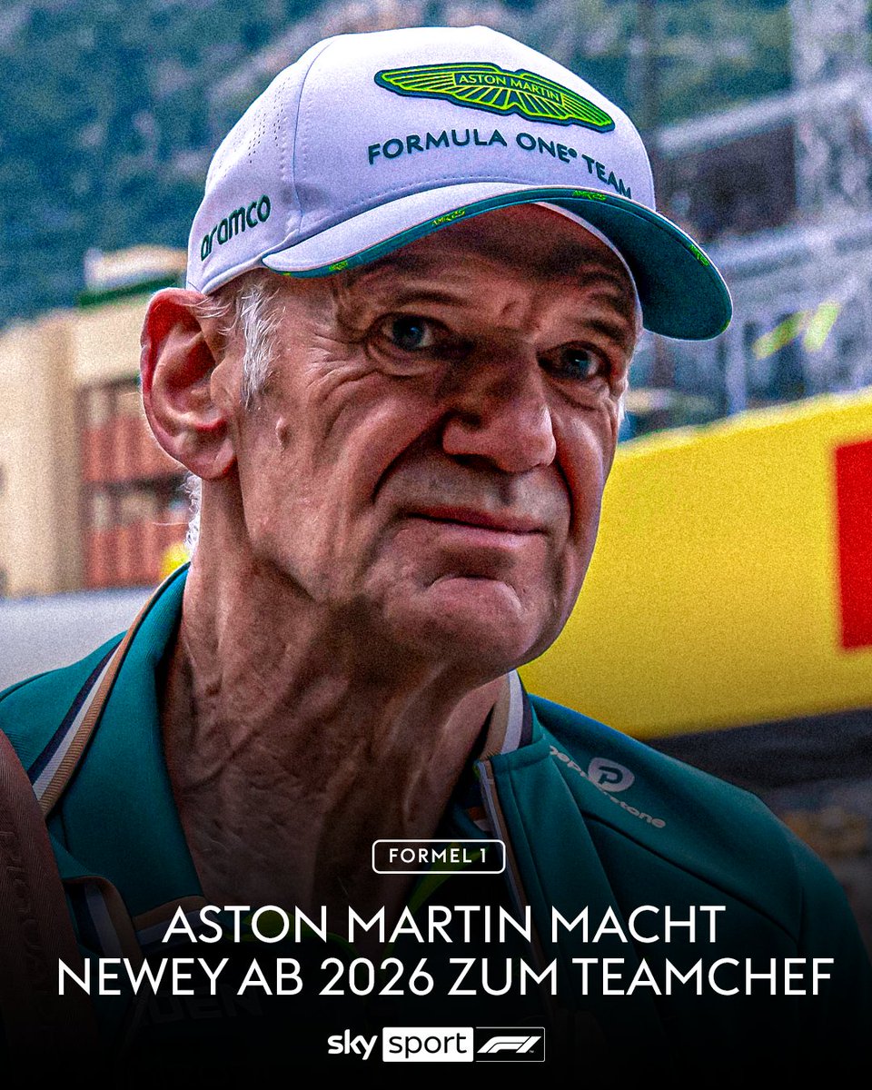 Andy Cowell, der 2024 nach großen Erfolgen bei Mercedes im Bereich Motoren zu Aston Martin kam, wird die neu geschaffene Position des Chief Strategy Officer übernehmen. 🚨 

▶️ Adrian Newey wird ab der Formel-1-Saison 2026 Teamchef von Aston Martin, während Andy Cowell eine neue