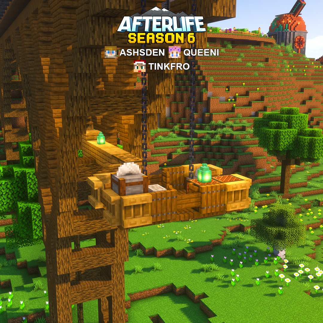 Season 6 has begun, &amp; it is the Season of Bridges! 🌉 This epic bridge by <a href="/AshsDen/">ashsden</a>, <a href="/tink_fro/">tinkfro</a>, &amp; Queeni connect the world, signaling the start of monumental collabs &amp; adventure!

Which perspective are you watching? It starts NOW! 🚀
#Minecraft #MinecraftSurvival #MinecraftSMP