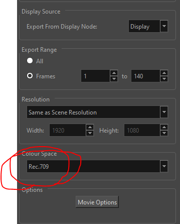 PaulaPeroff's tweet image. It might be the H264 codex compressing the colours, when you render try swapping to a different colourspace