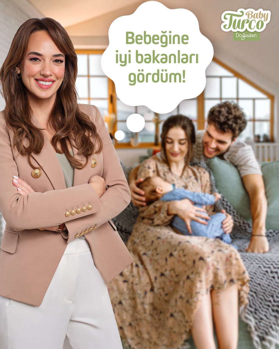 Seda'nın gördüğünü siz de gördünüz mü? 

Bebeği için Baby Turco Doğadan'ı seçen aileler mutlulukla gülümsüyor. 

#babyturcodoğadan #babyturco #bebeğineiyibakan #bebekbezi #külotbez #ıslakhavlu #bebekbakımı