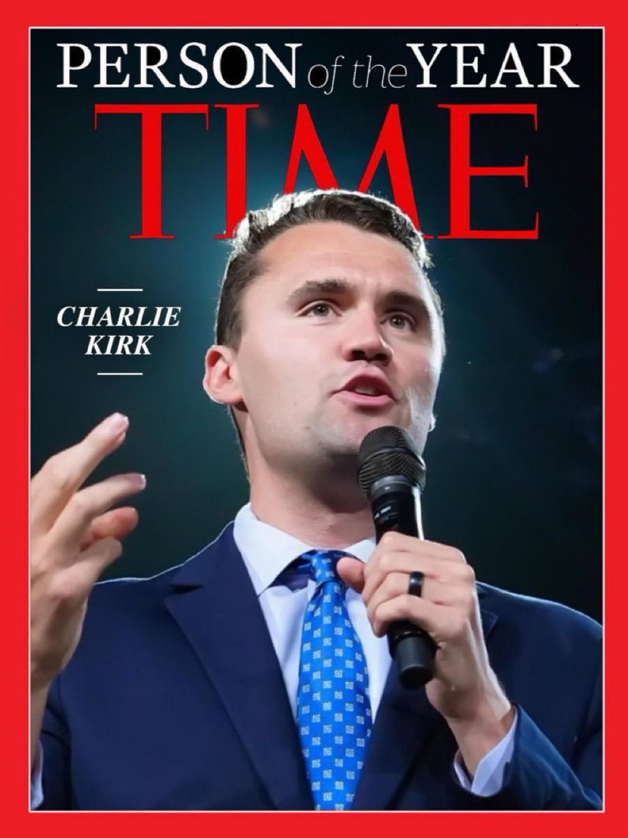 DonaldTrumpnq's tweet image. Be honest 

Should Charlie Kirk be person of the year?

A. Yes
B. No