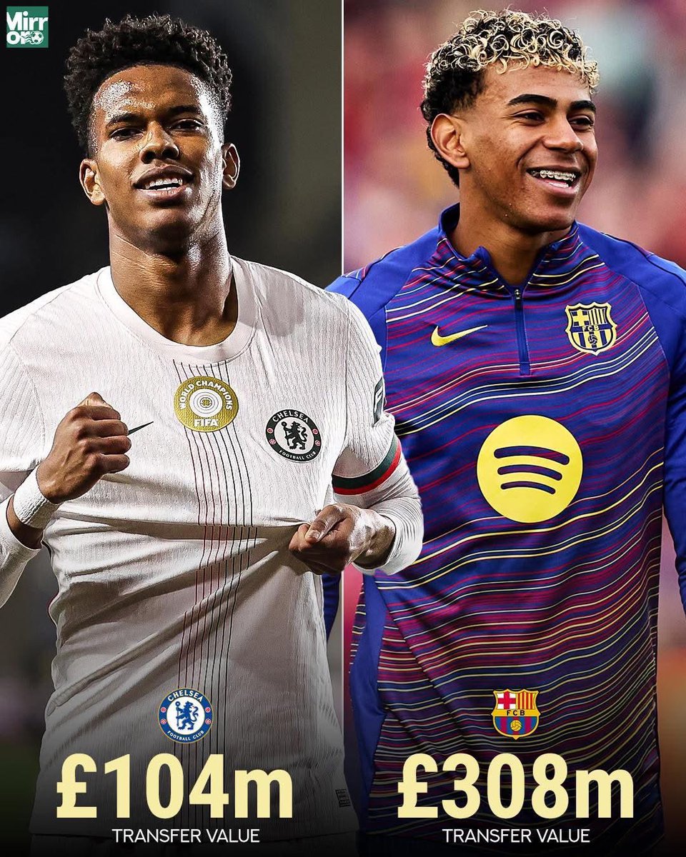 CfcBlay's tweet image. They said £308m talent… but when it’s time to cook, Chelsea’s £104m star looks more worth the hype. Barca’s inflation is insane. 😂💙