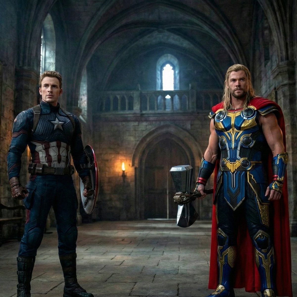 MarvelExrth616's tweet image. Avengers Doomsday Update 🚨 

Reports say Avengers: Doomsday will focus heavily on Steve Rogers and Thor as the main duo.

The Thor/Loki pairing won’t matter much this time.

Loki’s role is said to be pretty small in the film

#AvengersDoomsday #CaptainAmerica #Thor