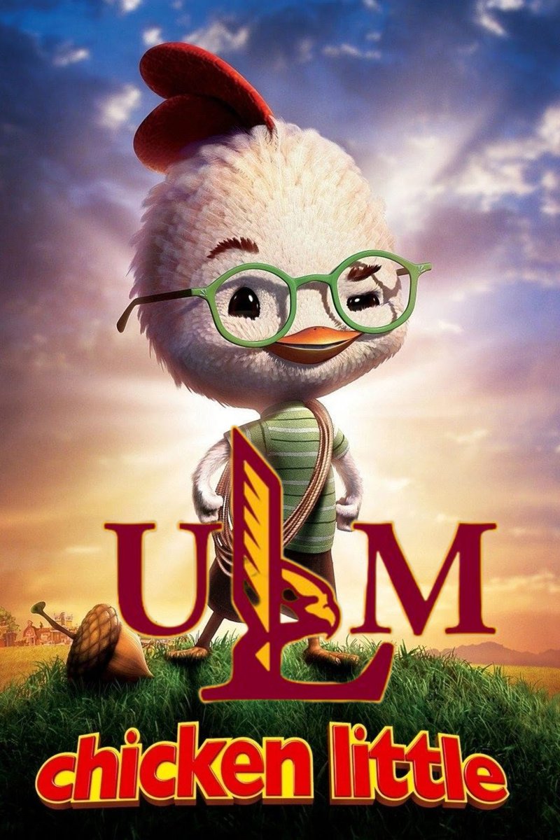 VermilionNWhite's tweet photo. Brave Little Chickens #ULMHateWeek https://t.co/696Xu9qNDz