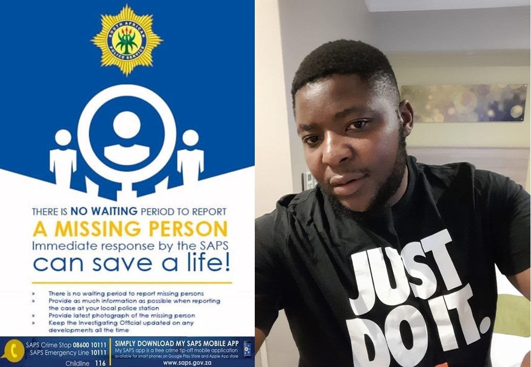 SAPoliceService's tweet image. #sapsGP SAPS Springs police station is requesting the assistance of the public in finding #missing 29-year-old Thabiso Ngwenya. He was last seen in the Springs area last week Friday, 21 November 2025, wearing black jeans, a black jersey and white takkies.

Anyone with information…