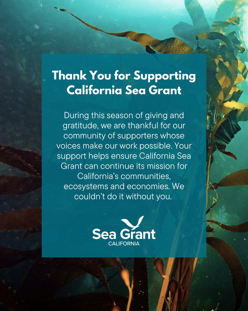 California Sea Grant tweet media