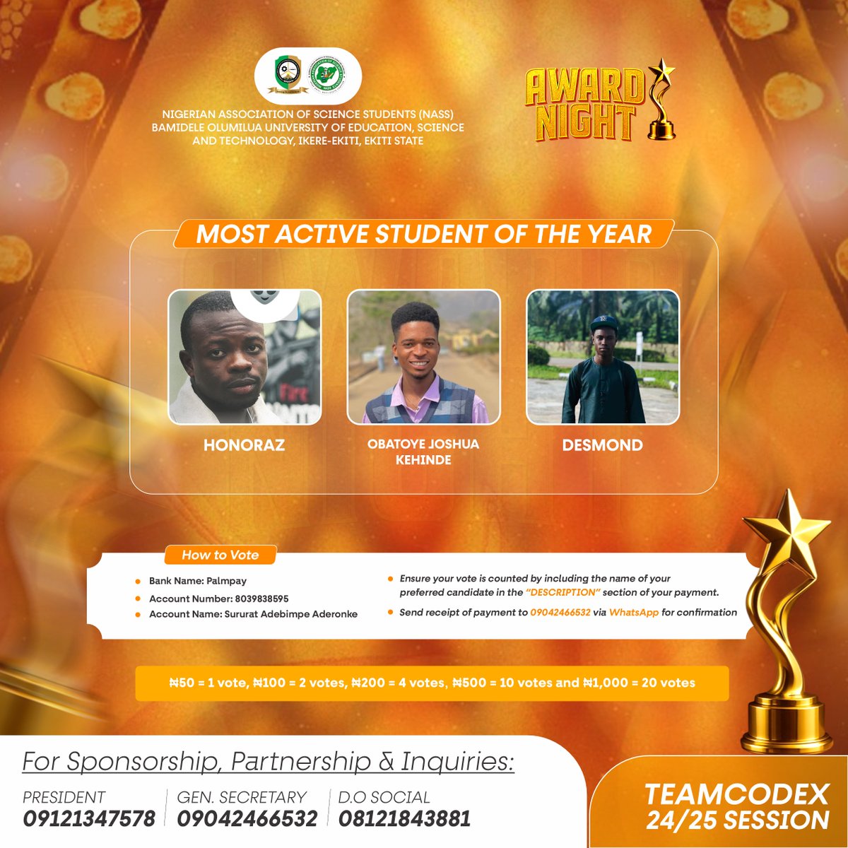 Big_Badejoko's tweet image. Me showing my work... 

Looking for a designer to create attention grabbing visuals for your event for you? I&apos;m the perfect fit for you 👌