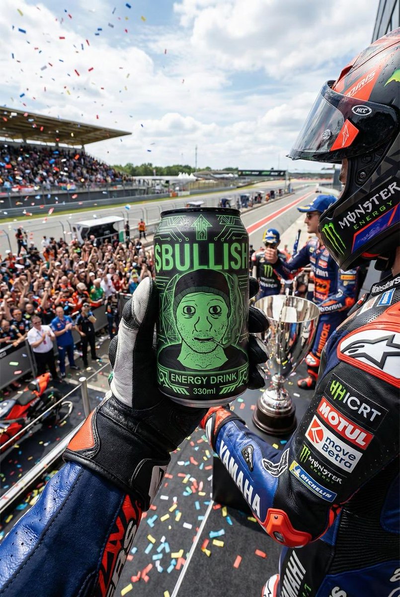 I thought I was just a Degen. But the crowd told me im a $bullish Degen! So I just won the race!