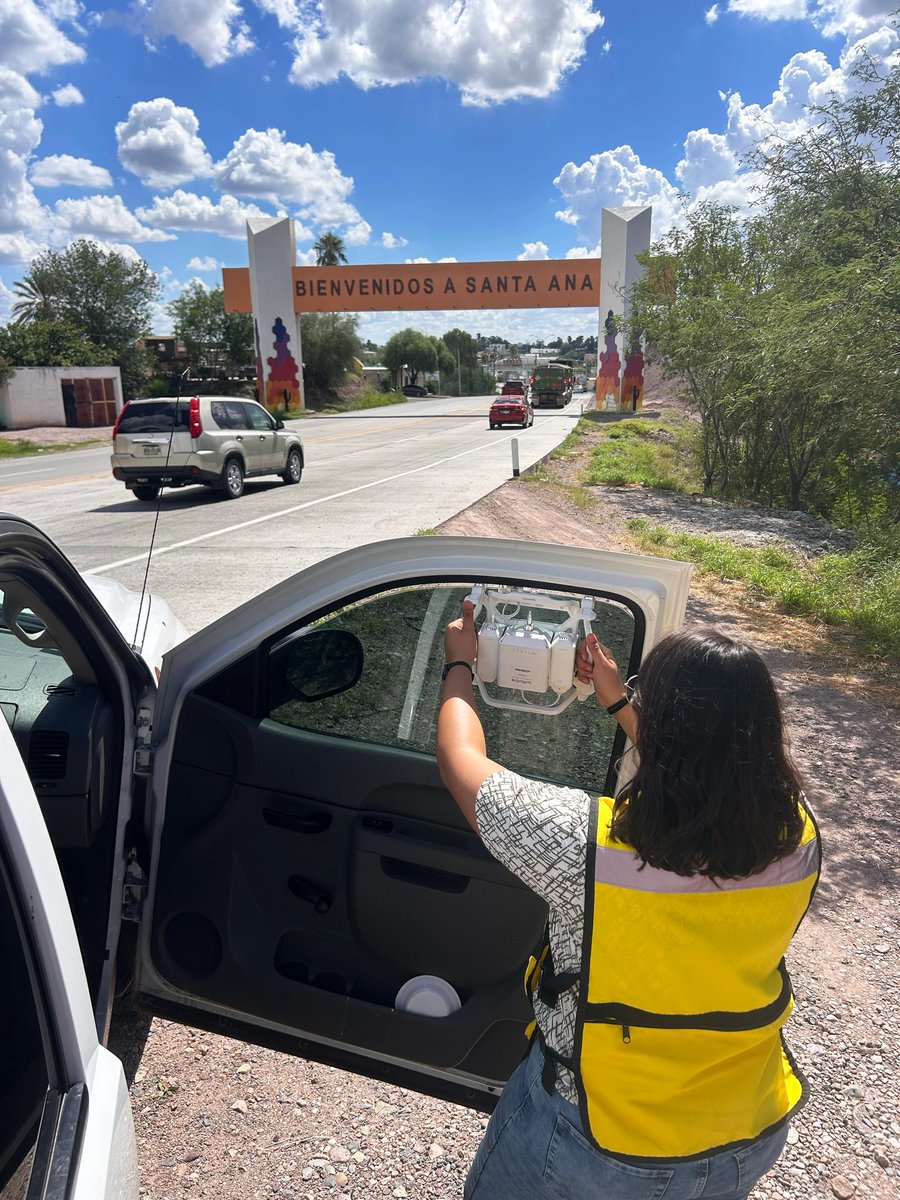 En colaboración con la Universidad de Sonora, realizamos un recorrido en el municipio de Santa Ana para identificar contaminantes criterio mediante el uso de un sensor especializado.
Gracias al compromiso del gobernador <a href="/AlfonsoDurazo/">Alfonso Durazo</a> , avanzamos hacia un Sonora más sostenible