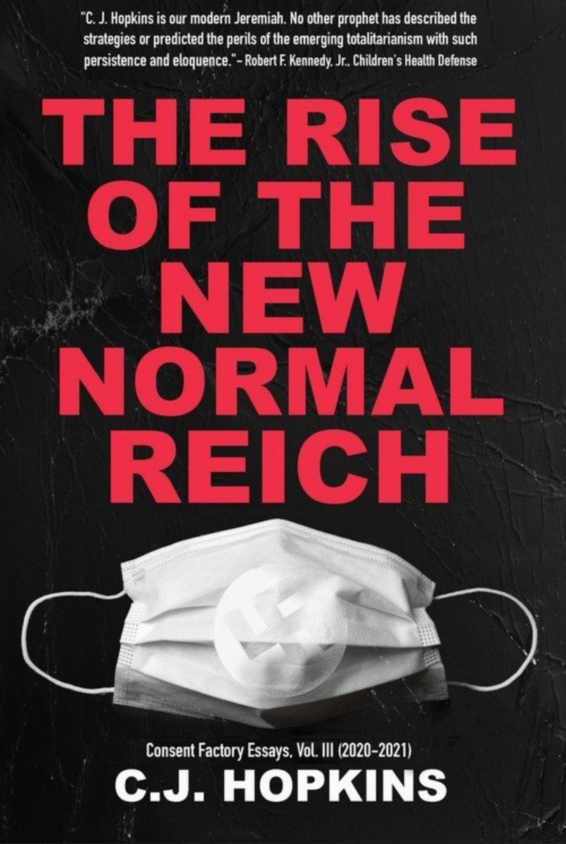 Ich distanziere mich von einem Land mit seinen Staatsanwälten, das einen Autor wie <a href="/CJHopkins_Z23/">CJ Hopkins</a> derart bestätigt in seiner Wahrnehmung und künstlerischen Verarbeitung der aktuellen Zeitgeschichte.