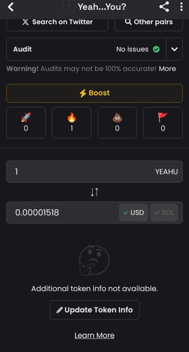 YeahU_You's tweet image. Big day today ya&apos;ll!  Listed on Dex and Tik Tok now active!

Come join the insanity ya&apos;ll!

The mission to Mars has departed, stap in for dear life ya&apos;ll!

Dex:
dexscreener.com/solana/Cb8dV7a…

TG:
t.me/Yeahuportal

Tik Tok:
vm.tiktok.com/ZP8USNHHE/

CA:…