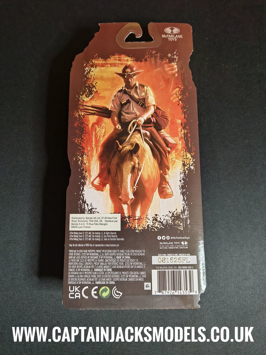 CaptainJModels's tweet image. Rick Grimes Mcfarlane Toys Five Inch Figure Set From The Walking Dead Wave 3
captainjacksmodels.co.uk

#rickgrimes #walkingdead #thewalkingdead #mcfarlanefigures #captainjacksmodels #mcfarlanetoyscollector #mcfarlanefigures #actionfiguresforsale #zombieapocalypse #zombielife