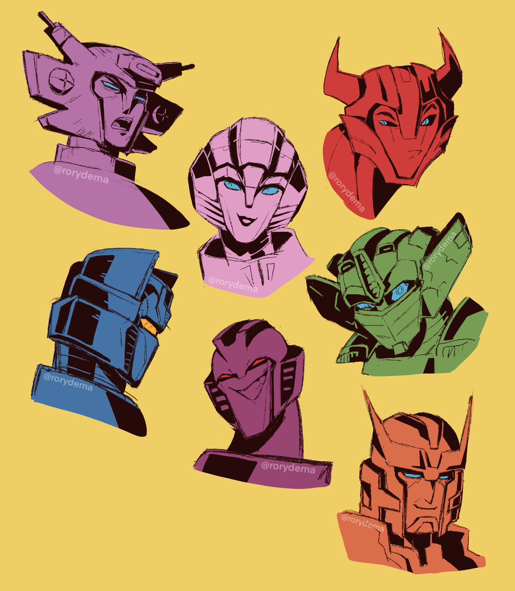 RoryDema's tweet image. Shading practice #Transformers #maccadams