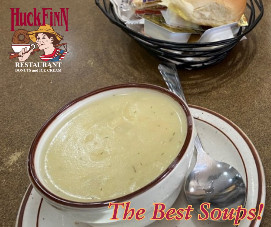 HFRestaurant's tweet image. Steps on the way to a Spectacular Meal! 
Soup! Cup or Bowl?
Choose a Hot Sandwich, Burger, Salad, Bowl of Chili, Fish, Variety Sandwich, Daily Special, &amp;amp; More! Donuts To Go! Outstanding Service!
Join us for Lunch Today
Huck Finn Restaurants
#Oaklawn #Chicago #ClassicDiner