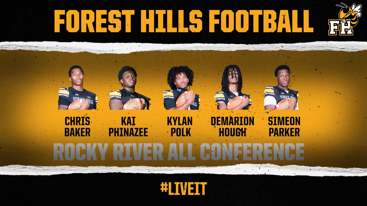 ALL CONFERENCE 🙏🏾. #AGTG
<a href="/CoachDeese/">Jammie Deese</a> <a href="/TreyonGrace_/">TreyonGrace</a> <a href="/ForestHillsFBNC/">Forest Hills Football</a> <a href="/pepman704/">Matt Morrow</a> <a href="/CoachDupont/">Jon Dupont</a> <a href="/ulundanbaker/">Ulundabaker</a>