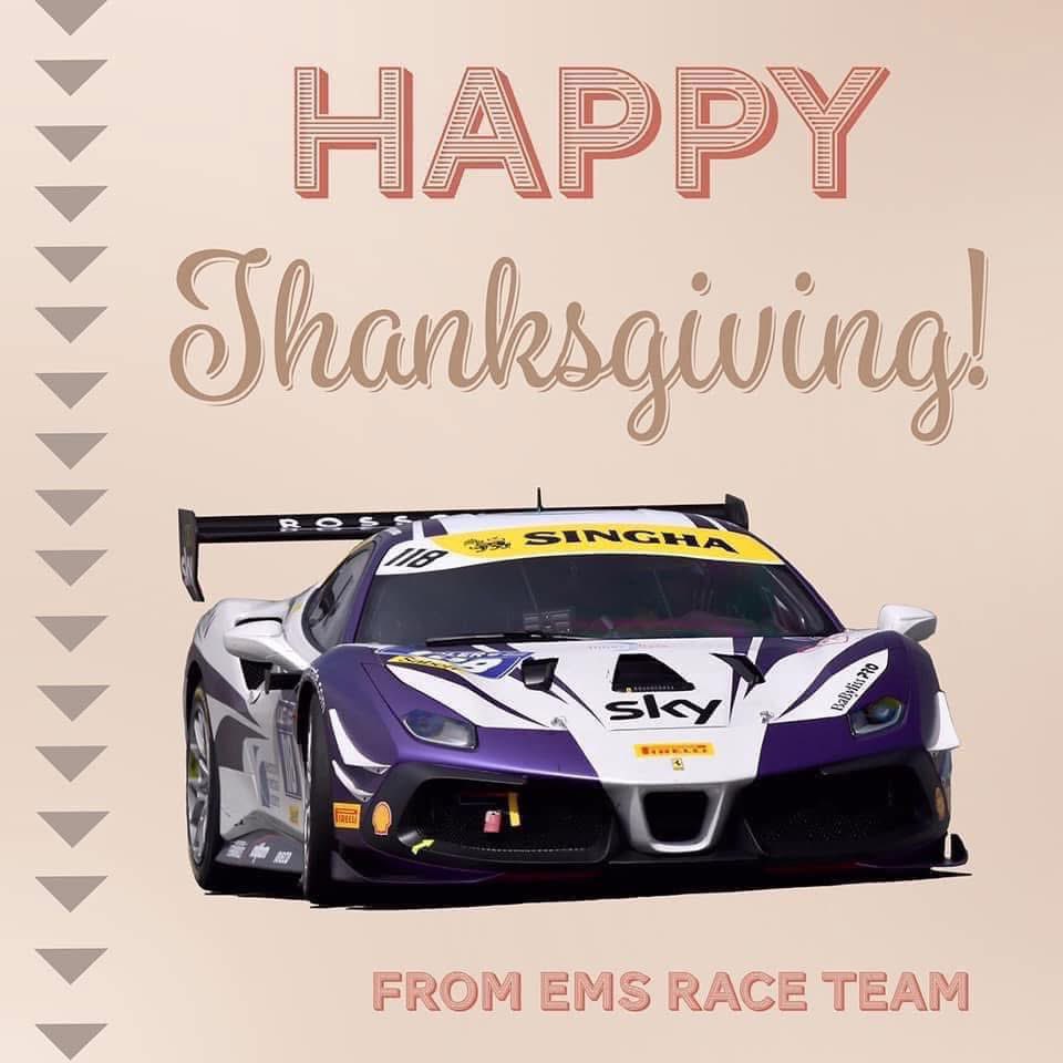 Wishing everyone a safe and Happy Thanksgiving on Thursday and a great holiday weekend!