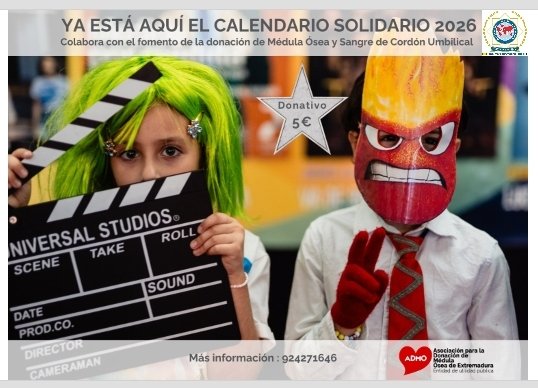 IPA_EXTREMADURA's tweet image. 📅 Reserva tu calendario solidario ADMO
Apoya la donación de médula y regala esperanza ✨💪
📞 Contáctame: 678 60 93 31
¡Gracias por colaborar y salvar vidas! 💛🌟
#ADMO #DonaMédula #RegalaVida #Solidaridad