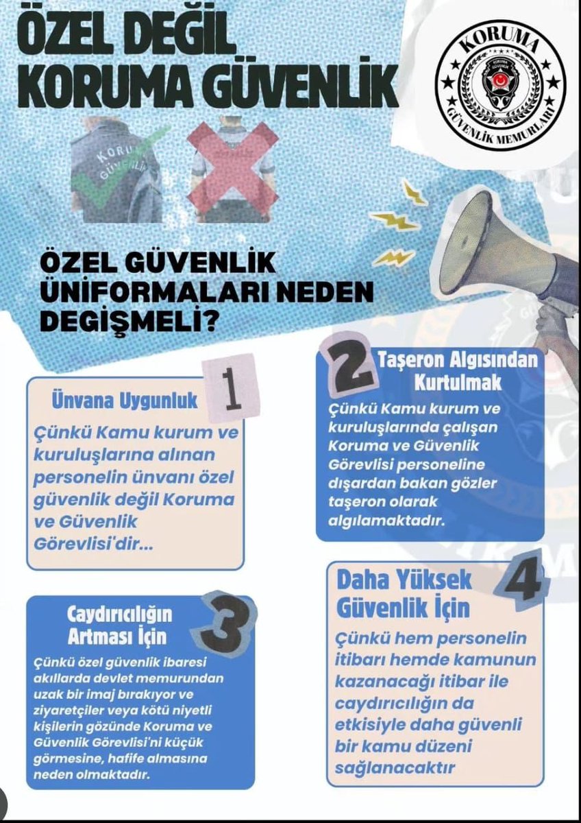 Kamuda hizmet veren 169.889 koruma ve güvenlik görevlisi DİYOR Ki…!

OGDDegilKGG 

ÇÜNKÜ…!

Türkiye’de kamu kurumlarında görev yapan güvenlik personeli, 5188 sayılı Özel Güvenlik Hizmetlerine Dair Kanun kapsamında “özel güvenlik görevlisi” unvanıyla istihdam edilmektedir.