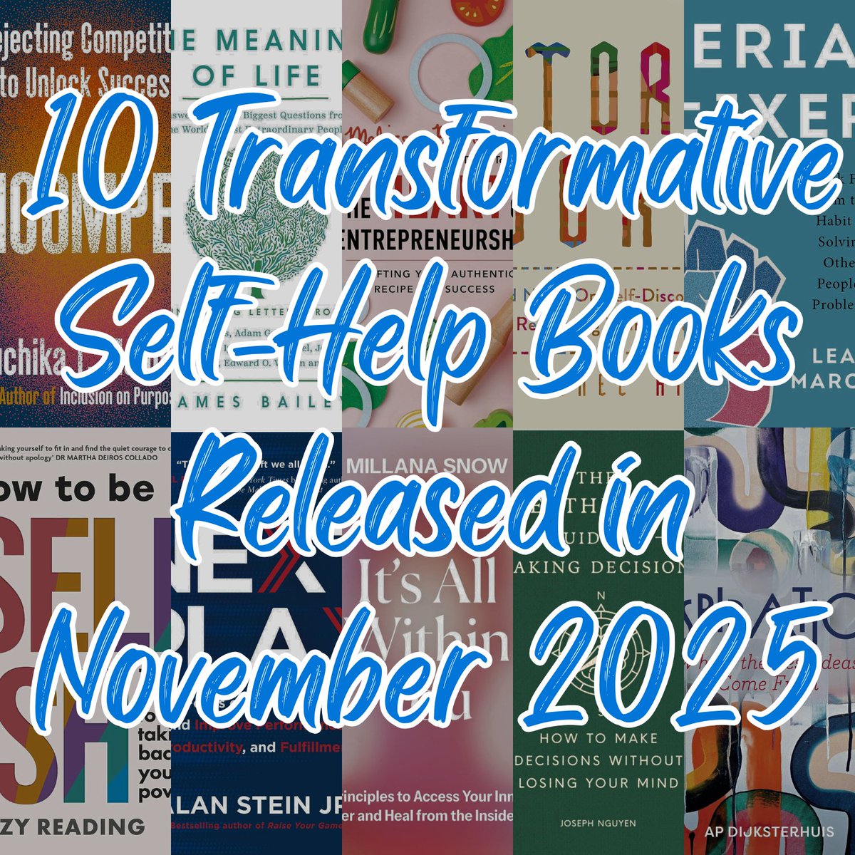 Bal_Achievement's tweet image. A new month bring new opportunities for personal transformation and these newly released self-help books illuminate ten unique pathway forward. Find full reviews here: balancedachievement.com/personal-devel…
