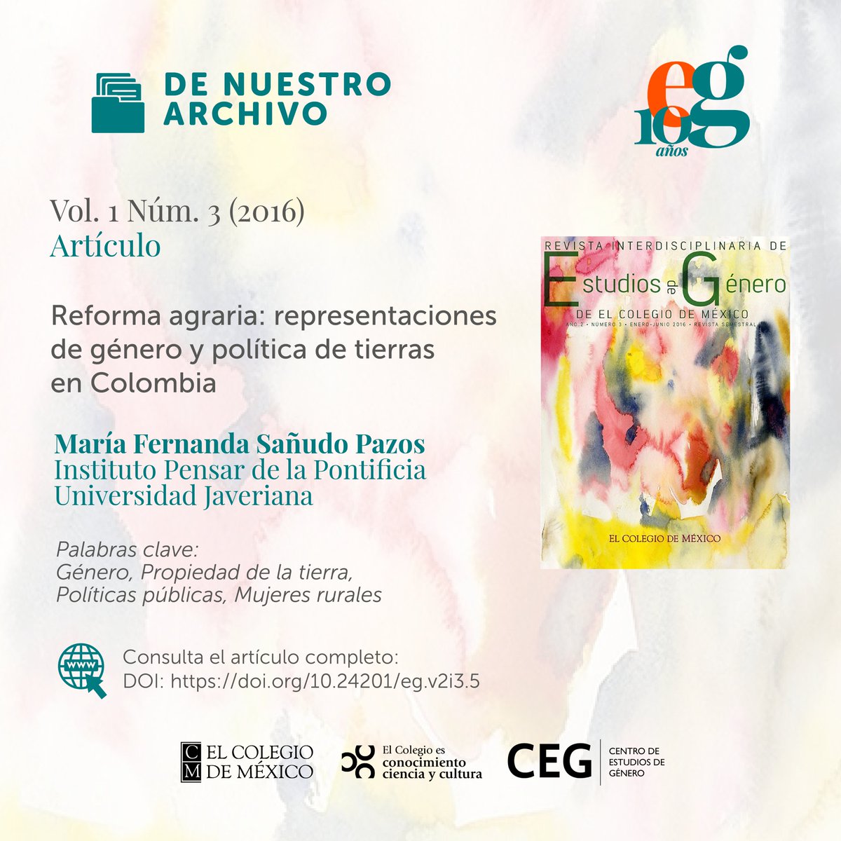 Revista Estudios de Género tweet media