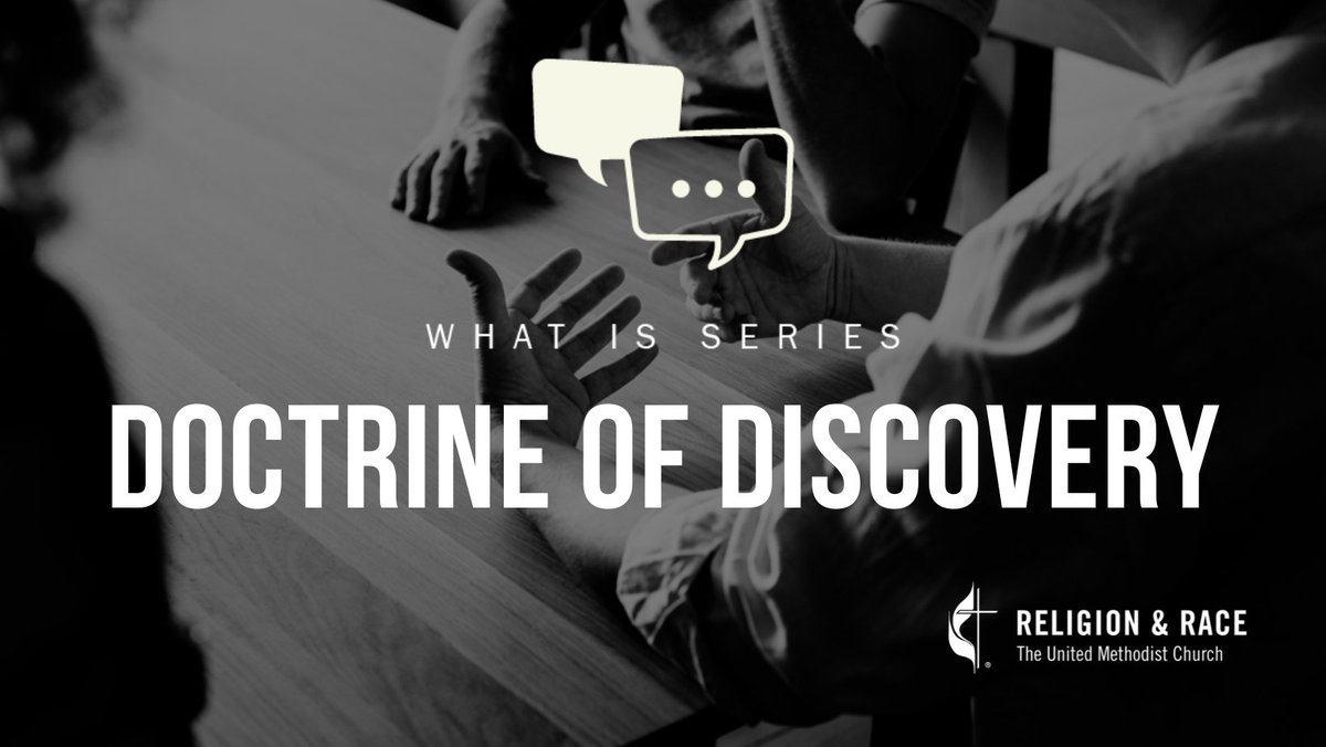 gcorrumc's tweet image. Faith + truth telling = justice.
Learn how the Doctrine of Discovery shaped colonialism and how the Church can lead in dismantling it.

Read here: r2hub.org/library/what-i…
#DoctrineOfDiscovery #WhatIsSeries #FaithAndJustice #GCORR #UMC