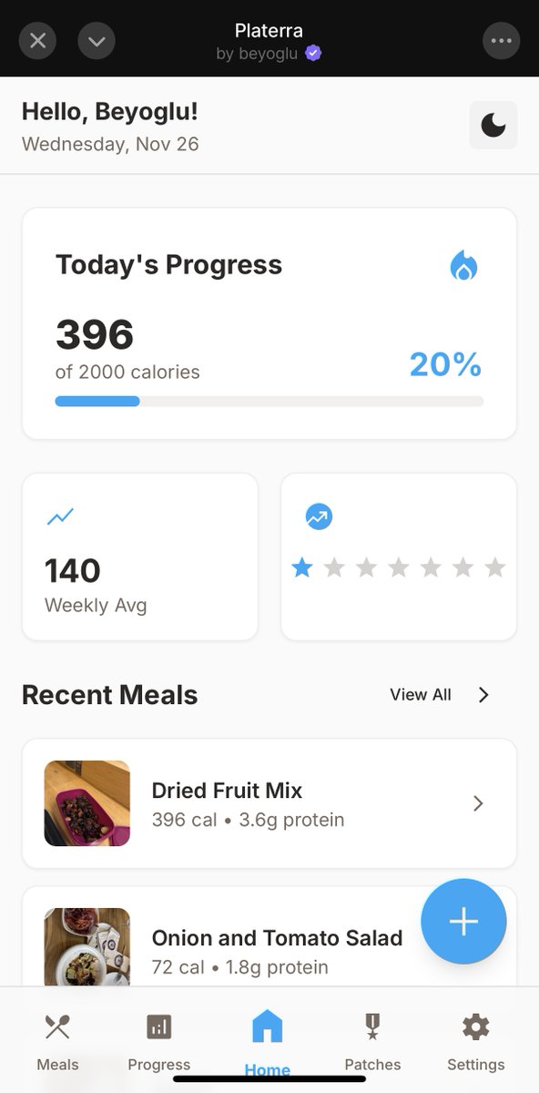 Platerraapp's tweet photo. Platerra

Stop counting calories like a robot.

Platerra gamifies your entire diet on Base L2. Snap food, get AI analysis, earn Epic Patches (NFTs). 

Tap below! 👇 https://t.co/yupKcfu0Qx