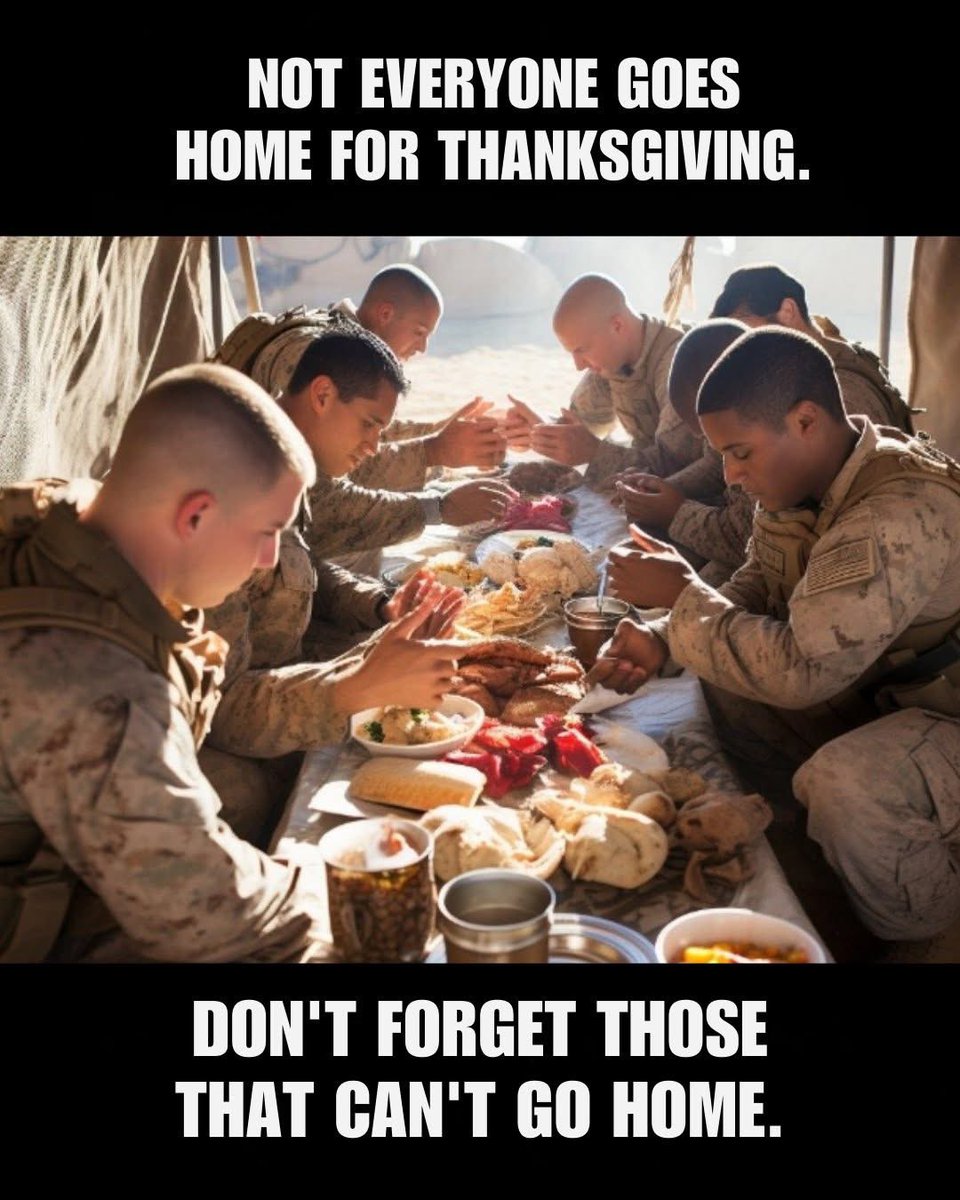 defense_civil25's tweet photo. Happy Thanksgiving to our brave troops all over the World, including my brother currently deployed to a secret location!! God bless our Troops and God bless America!! 🇺🇸🇺🇸🇺🇸 https://t.co/R9nl4CExhV
