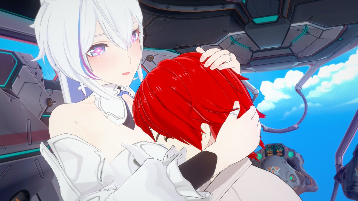 Kiana and Captain Spoiled By Kiana #崩壊3rd #HonkaiImpact3rd