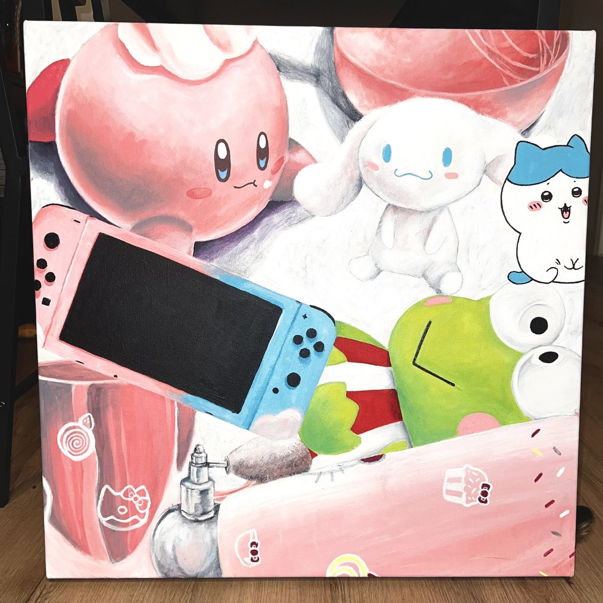 grimm_garden's tweet photo. i finished the painting for my class https://t.co/p8os7KkeIx