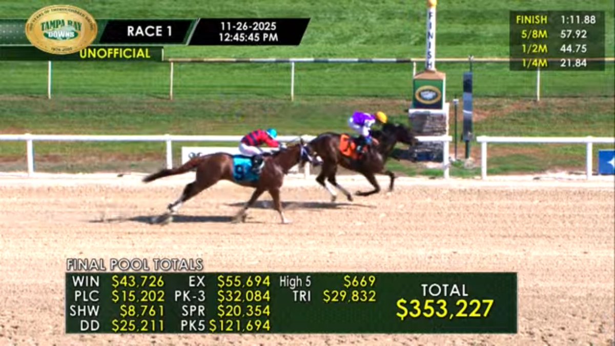 BradA53472906's tweet image. 27.13 on the last quarter as the 7 outlasts the 9 to win at 5-1