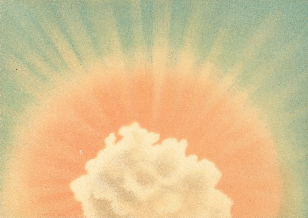 PublicDomainRev's tweet photo. Beautiful series of images by Eduard Pechuël-Loesche from an 1888 book on the strange skies produced the world-over after the 1883 eruption of Krakatoa.⠀⠀

More here: https://t.co/0Kvjk5Tbjm https://t.co/OYXCfnKHsb