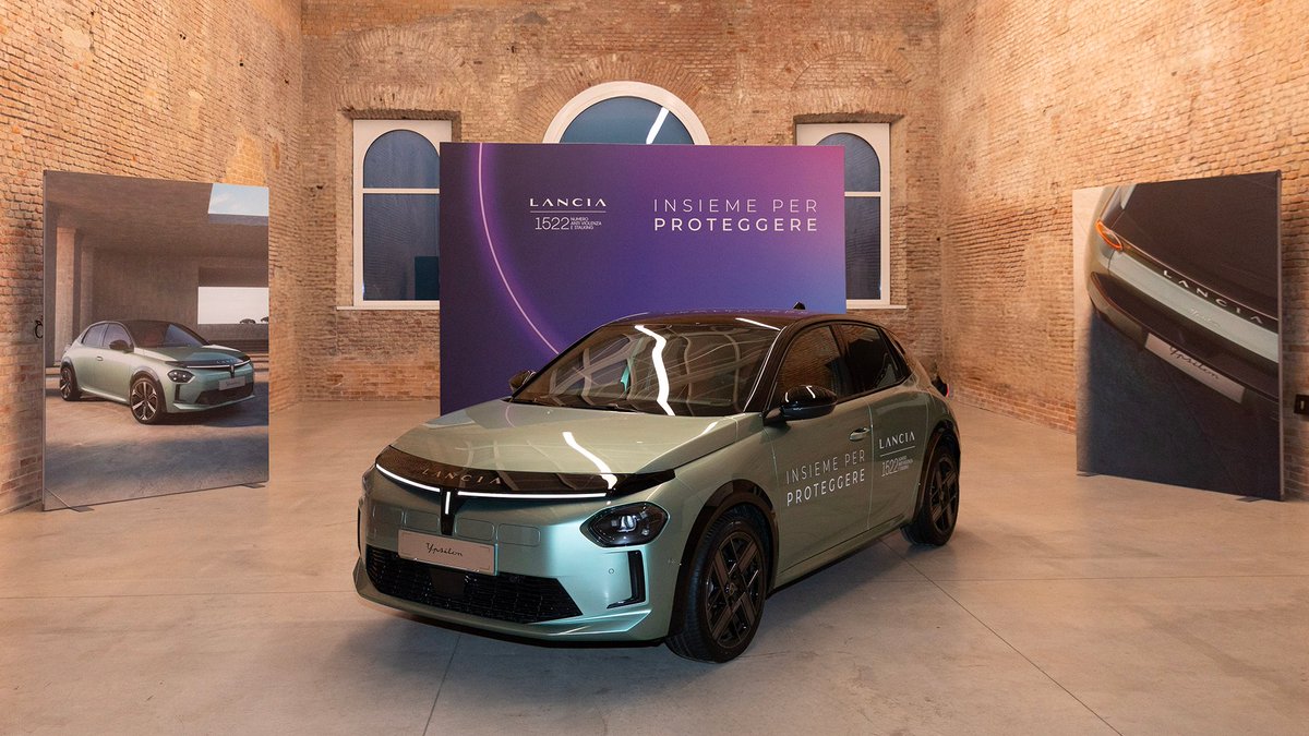lancia_official's tweet photo. Last night in Milan, we chose to be there. With ELLE Italia, to say no to violence against women.

Because to protect means to respect.
#25November #InternationalDayForTheEliminationOfViolenceAgainstWomen #TogetherToProtect #Lancia | @DifferenzaDonna https://t.co/srbo7eik67