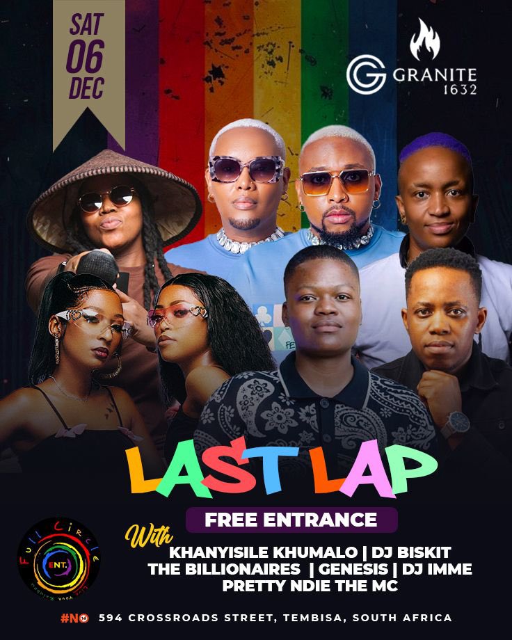 It's the last lap and you're invited @granite1632 🔥🚀🌈❤️ We cannot wait to see you | 06 December 🎉🥳