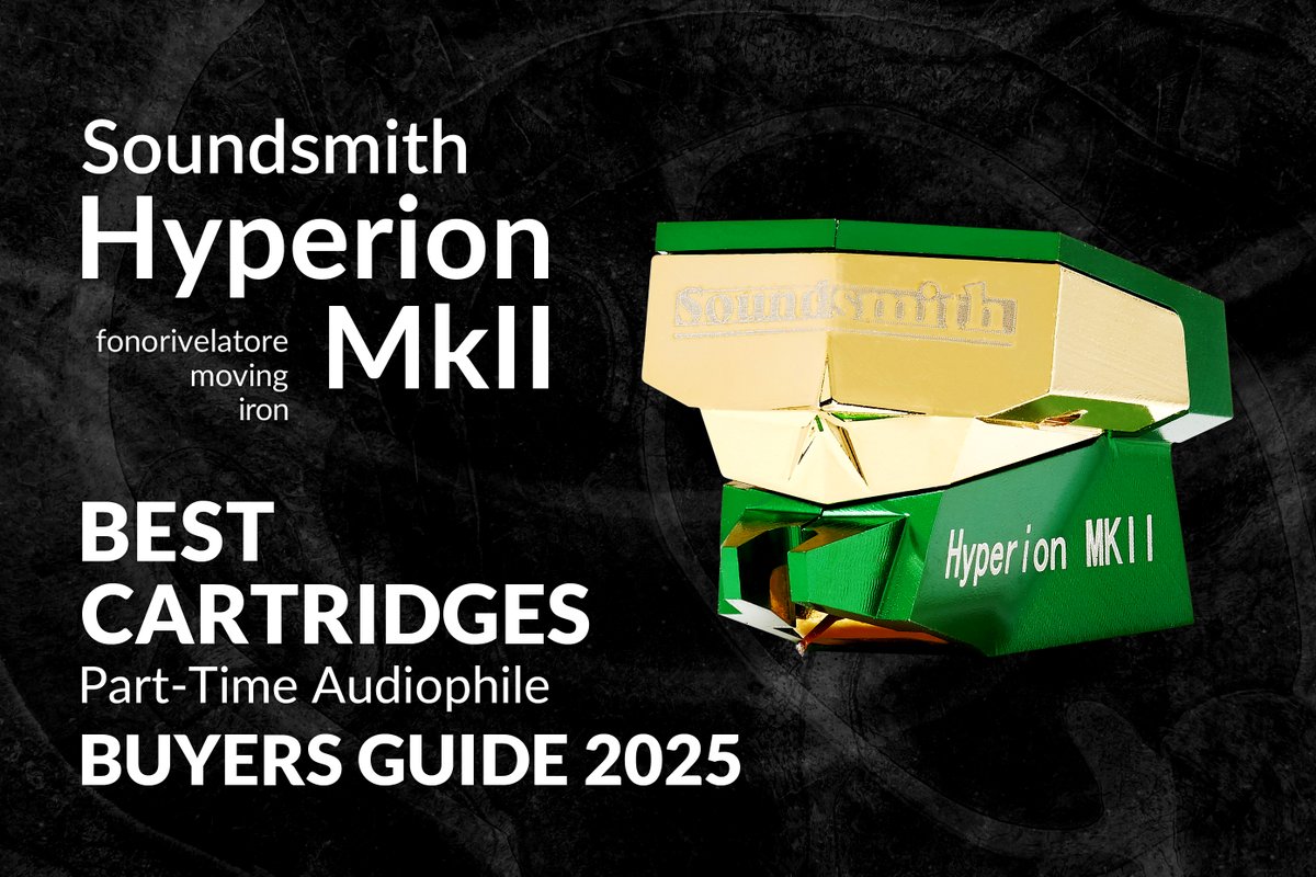 _AudioReference's tweet image. La testina moving iron Hyperion MkII, top di gamma del catalogo Soundsmith, ha ricevuto anche quest'anno il riconoscimento "Best Cartridges" da parte della rivista Part-Time Audiophile.

audioreference.it/?page=news&amp;amp;id=…
#AltaFedeltà #Soundsmith #SoundsmithHyperionMkII