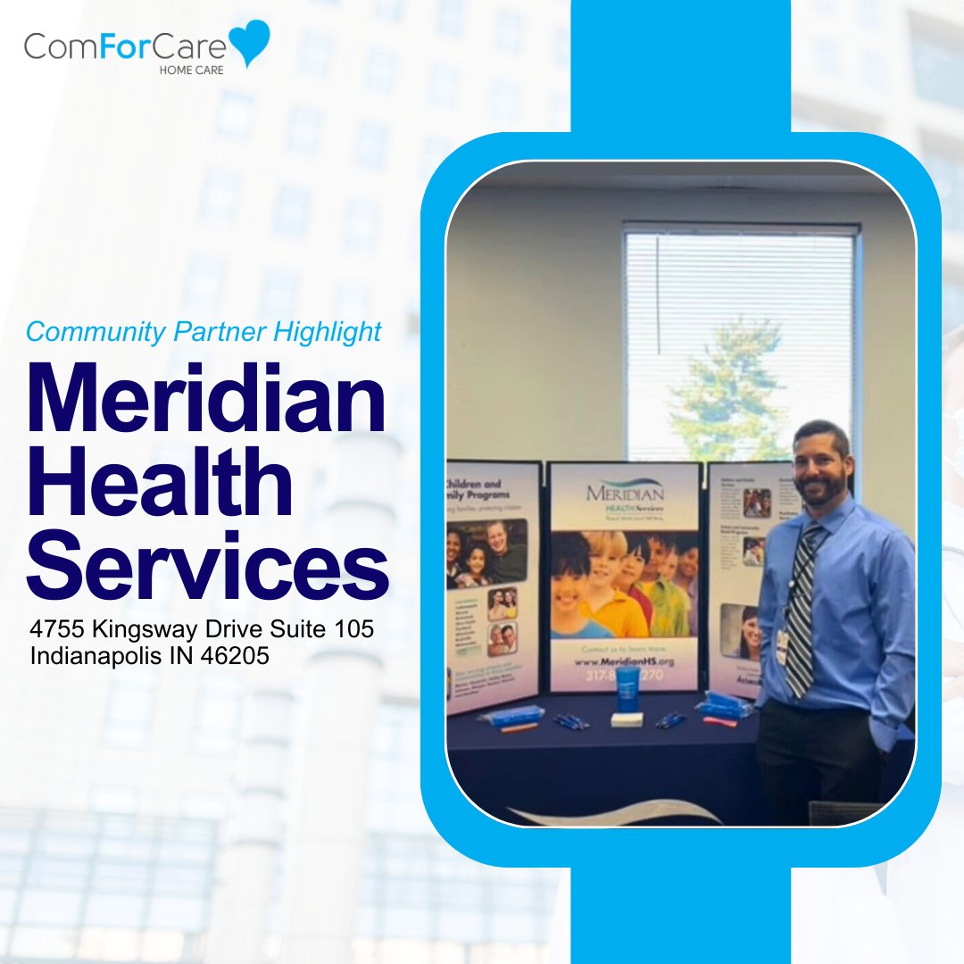 Our Director of Community Relations, Michele Biddle, met with Jacob Goldsmith at Meridian Health Services, which offers primary care and mental health support for pediatrics and adults.

Learn more about their services: bit.ly/3KoEEww