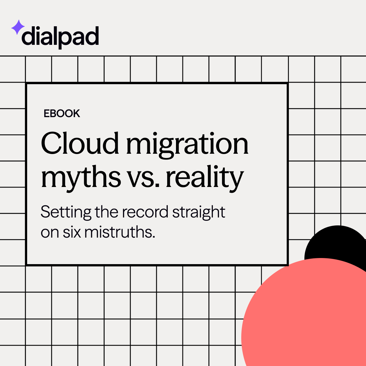 dialpad's tweet image. Still believing cloud migration myths? ☁️

We’re busting six of them and showing what really happens when you modernize with AI.

📘 Download the eBook →
dialpad.com/resources/clou…

#Dialpad #AI #CloudMigration