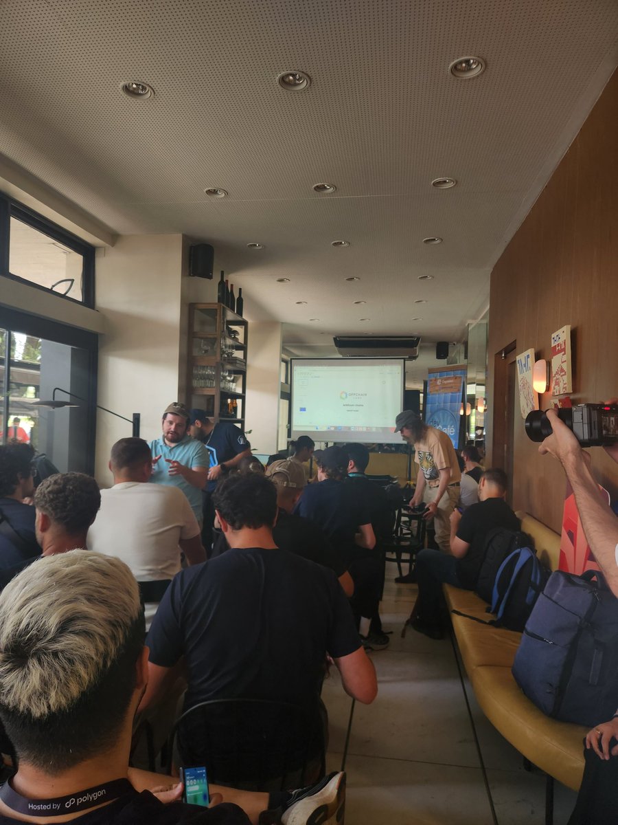Darviridis's tweet image. dev Café | Espresso &amp;amp; Offchain Labs  
Thank you for organizing such a valuable event. It was a pleasure meeting you! I look forward to continued good relations and collaboration. Thank you @EspressoSys !
#Devconnect