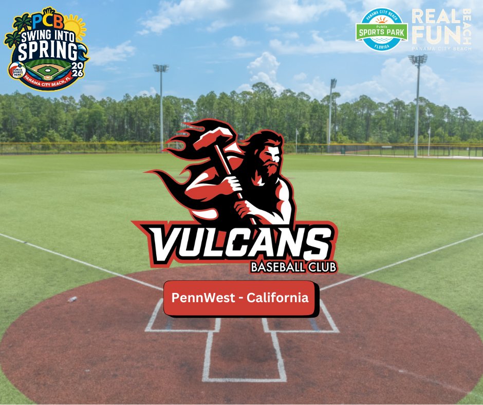 SIS_NCBA_NCSA's tweet image. 📢 Swing Into Spring - Panama City Beach Update! One more club has joined the event since the last update:  PennWest- California 

This event will fill up - don&apos;t be left out! clubbaseball.org/s2s-pcb/

#sis #swingintospring #ncba #CalPa #vulcansclubbaseball #baseball #clubbaseball