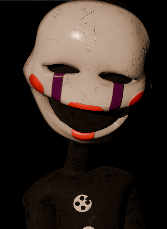 Pipsqueakartz's tweet image. Here is the Marionette I modeled for my project! The Mech(endo) models progress has been slow but hopefully itll be done soon enough lol

#fnafart #FNAF #FNAFRuin #fnafsecuritybreach #fnaffanart #HelpWanted2 #HW2 #blender #artist #3Dartist