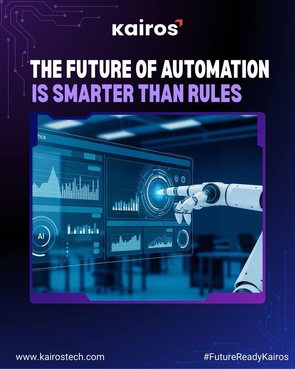 KairosTechInc's tweet photo. Is RPA dying - or evolving?
AI agents are replacing rigid bots with automation that adapts and thinks.
The shift is happening now.
 https://t.co/qA2CEYgNMU

#RPA #AI #Automation #Kairostech @Nicochan33
@BetaMoroney @enilev https://t.co/6QPzb6YopQ