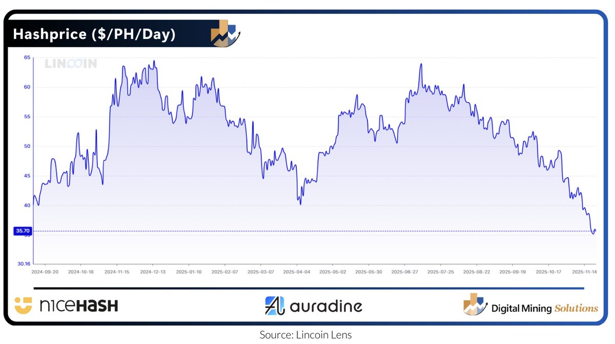 DigMinSolutions's tweet image. *Hashrate* is the lifeblood of the Bitcoin network and unlike Bitcoin’s fixed 21 million supply, hashrate is continuously produced, much like barrels of oil or megawatts of electricity. 

digitalminingsolutions.tech/hashrate-as-a-…

@Auradine_Inc @NiceHashMining @BitcoinConfEUR
