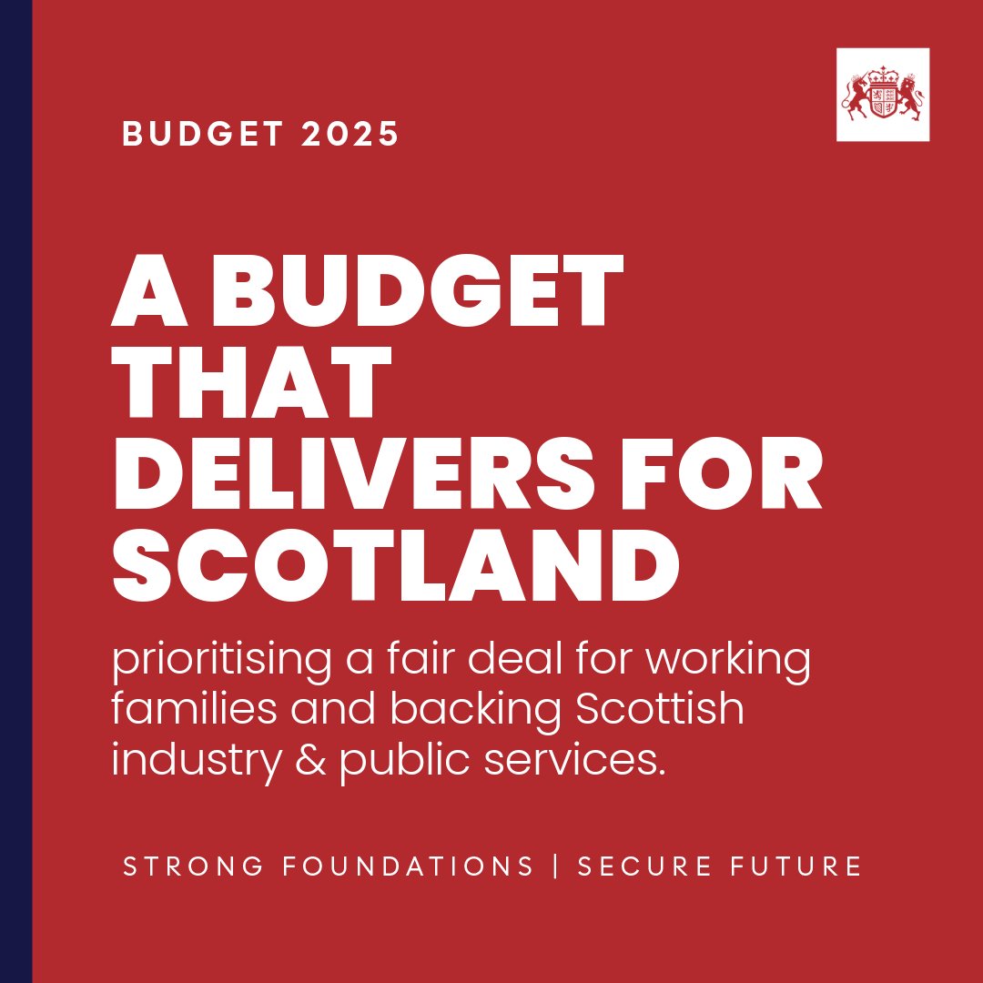 This is a Budget that delivers for Scots. 🏴󠁧󠁢󠁳󠁣󠁴󠁿

Here’s a thread of the key measures that apply in Scotland 🧵

1/10