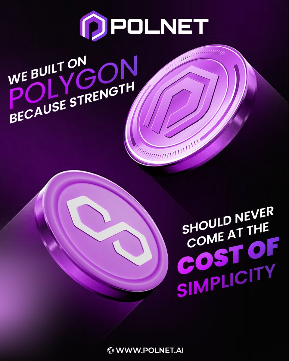 polnetofficial's tweet image. 💜⚡We built POLNET on Polygon because strength should never come at the cost of simplicity✅
Fast ✅
Secure ✅
Low Fees ✅
User-Friendly ✅
Experience the power of Polygon with POLNET🚀
🔗 polnet.ai
#Polnet #Polygon #CryptoTechnology #Web3Community #cryptofuture