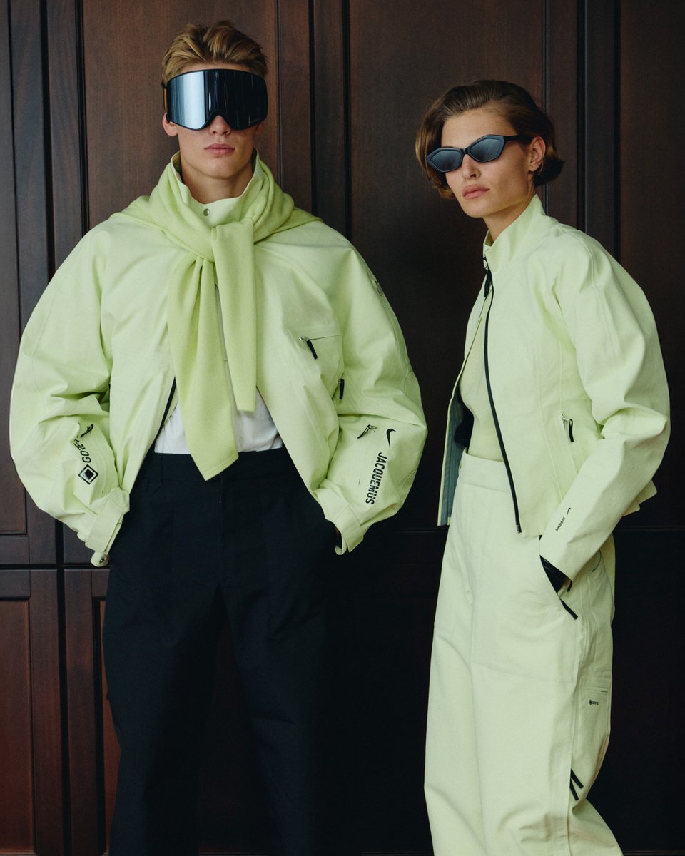 ComplexStyle's tweet image. Nike and Jacquemus just dropped a Ski collection, and it&apos;s perfect