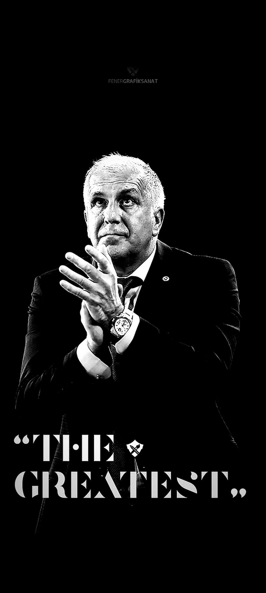 Najveći. Ne najveći trener, već verovatno najveće ime u istoriji evropske košarke.
Onaj zbog koga je ponos biti deo i navijač Partizana.
Ne postoji ostavka na funkciju Željka Obradovića. Ona je večna.