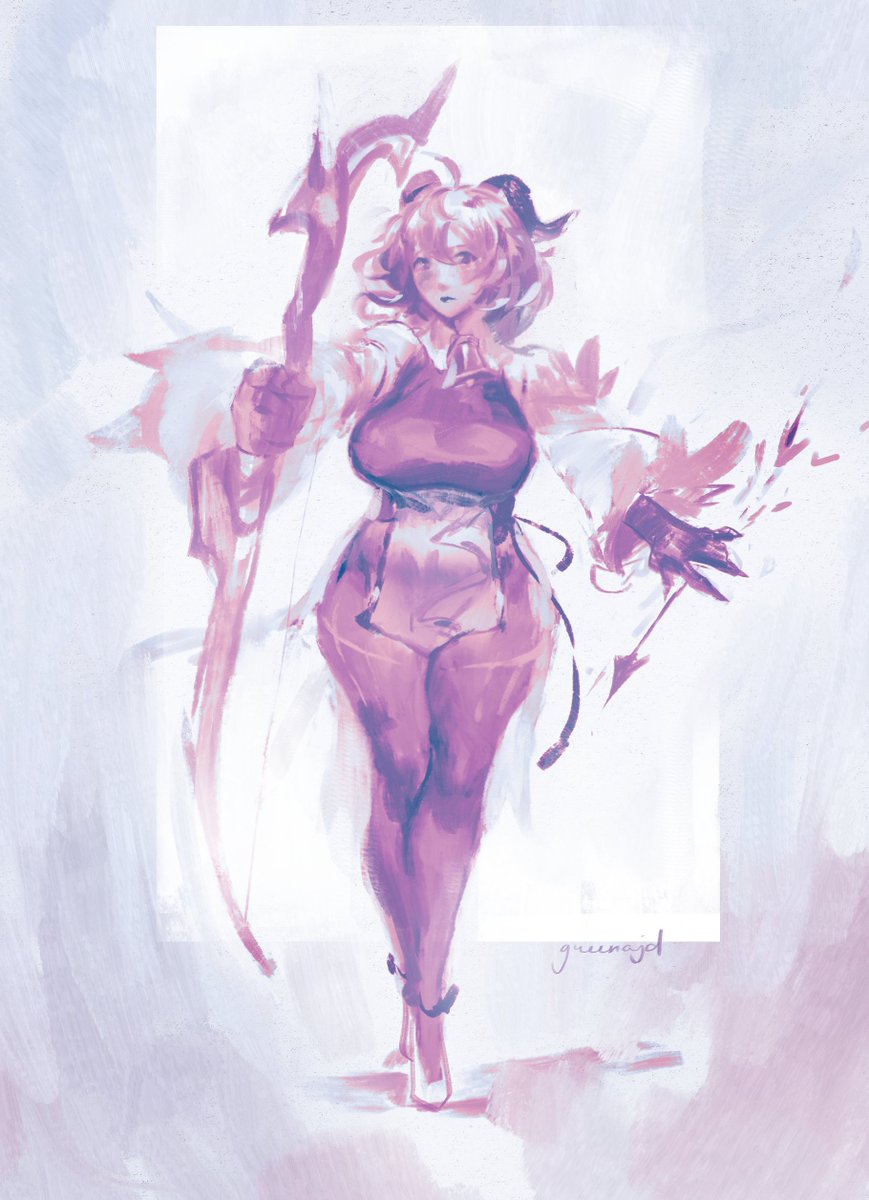 greenajd's tweet image. Ganyu for sure this time